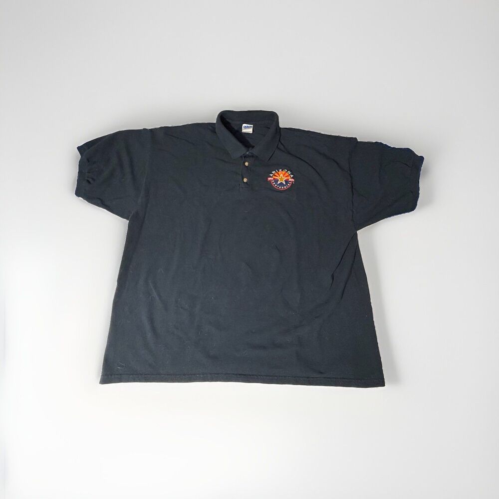 Gildan Arizona Centennial Polo Shirt Men’s 3XL Black Embroidered 100% Cotton